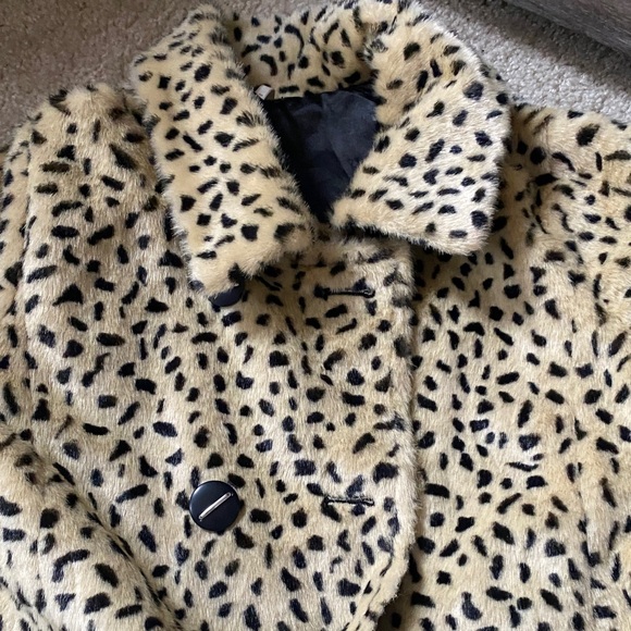 Free People Tan and Black Teddy Jacket - Picture 7 of 9